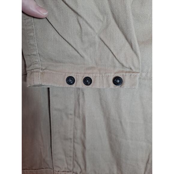 Lapco Fr Mens Brown Cotton Flame Resistant Deluxe Full-Zip‎ Coverall Size XL - Picture 5 of 6